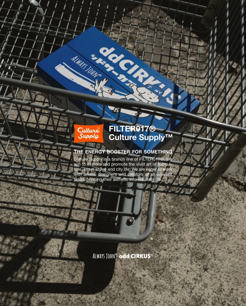 手刀衝！ FILTER017® x odd CIRKUS x JOHN 三方聯名系列登場，全台快閃店同步開催！
