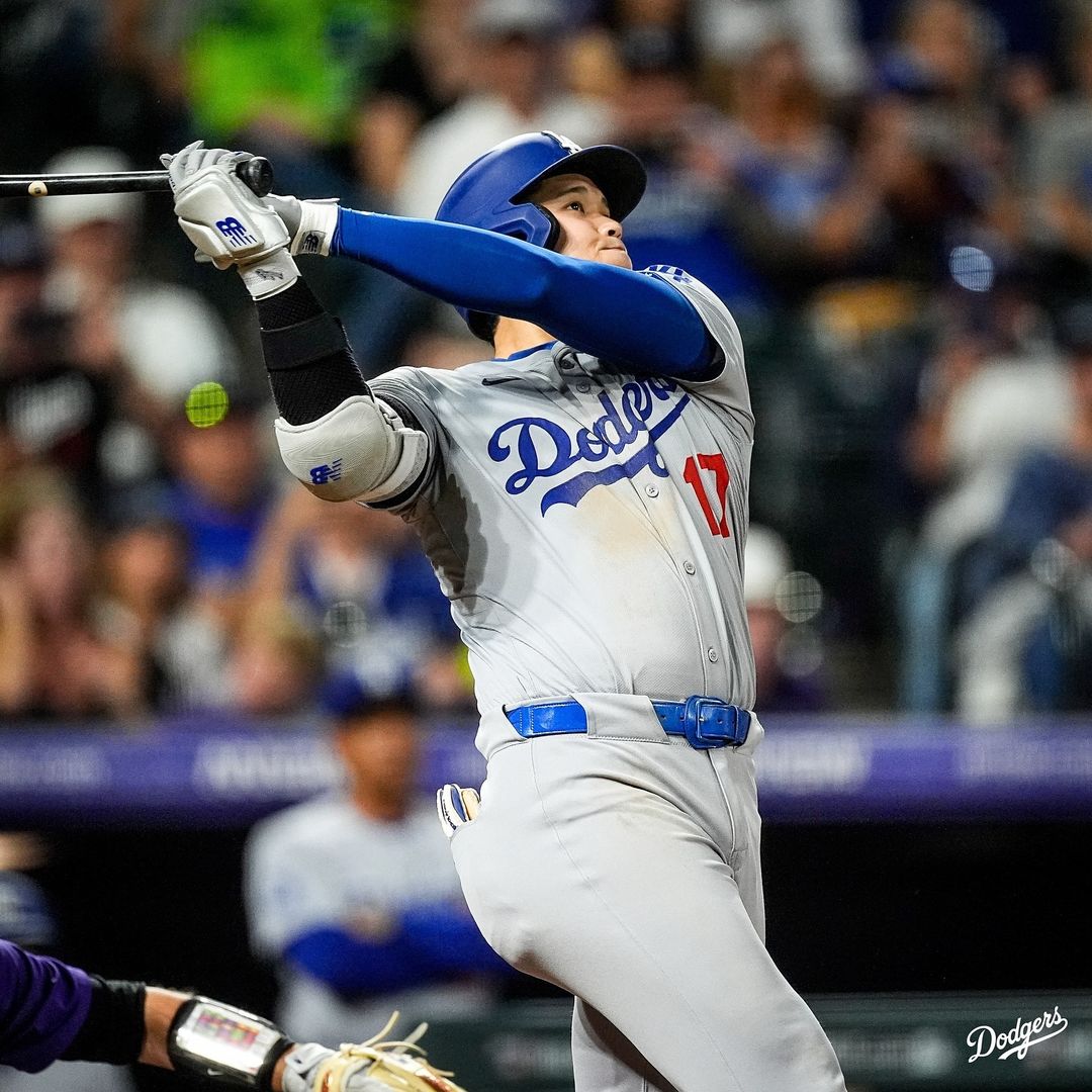 大谷翔平單場54轟、57盜超越朗神！道奇主帥有信心：剩餘比賽都排他先發幫圓夢！