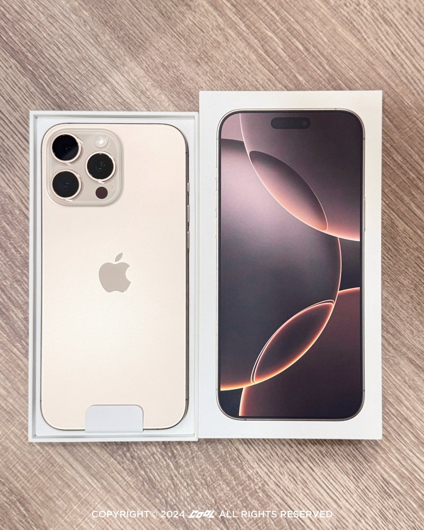 3C潮好玩｜iPhone 16 Pro Max 實機第一手速開箱！6 大亮點搶先近賞「沙漠鈦金屬」新色很有質感耶！