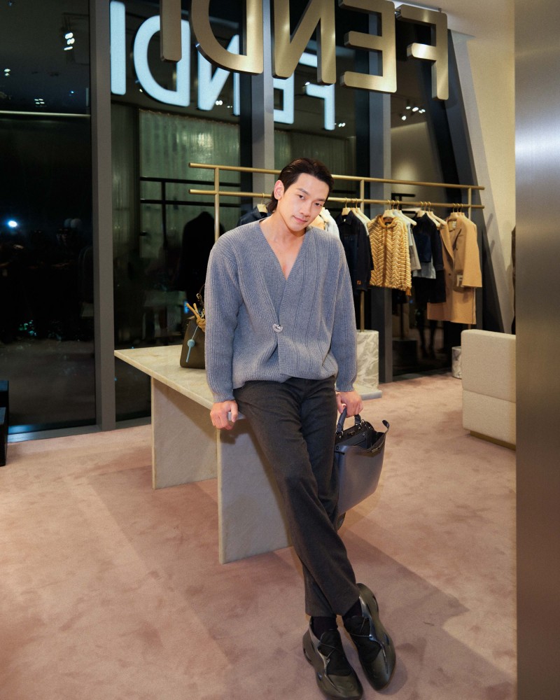RAIN 來了！FENDI 台北 Diamond Towers 專門店正式開幕！還推出全台唯一限量新品！