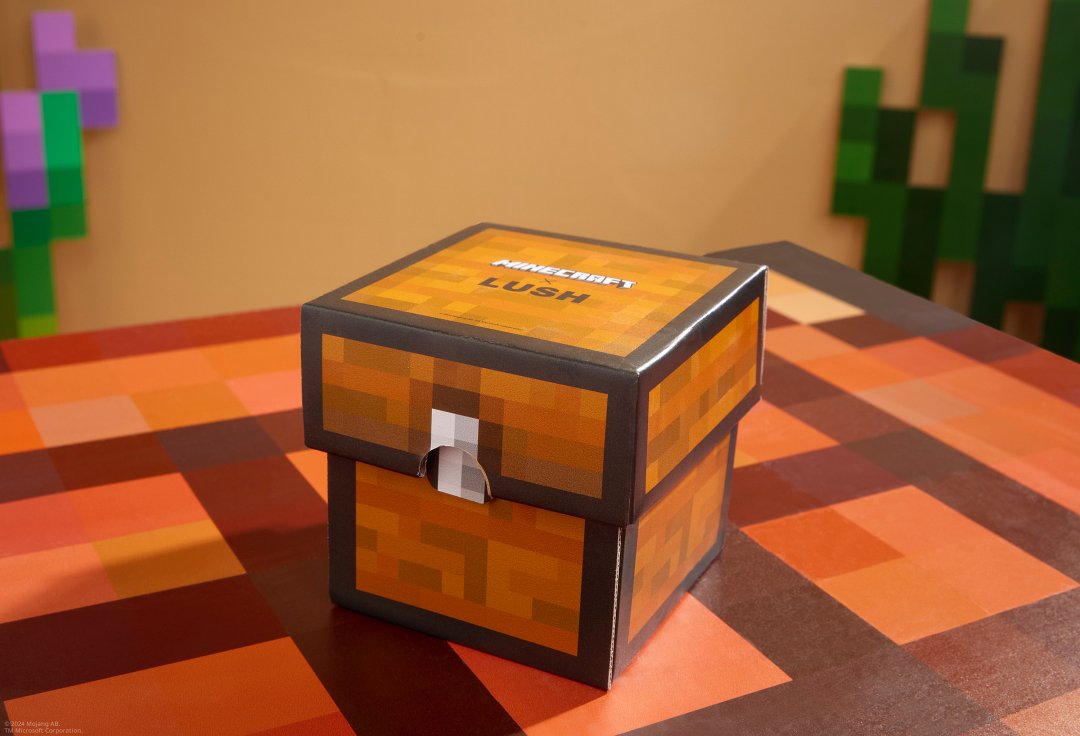 麥塊 15 週年！Minecraft x LUSH 聯名系列已登場，苦力怕、終界使者、骷髏等你招喚一起洗香香