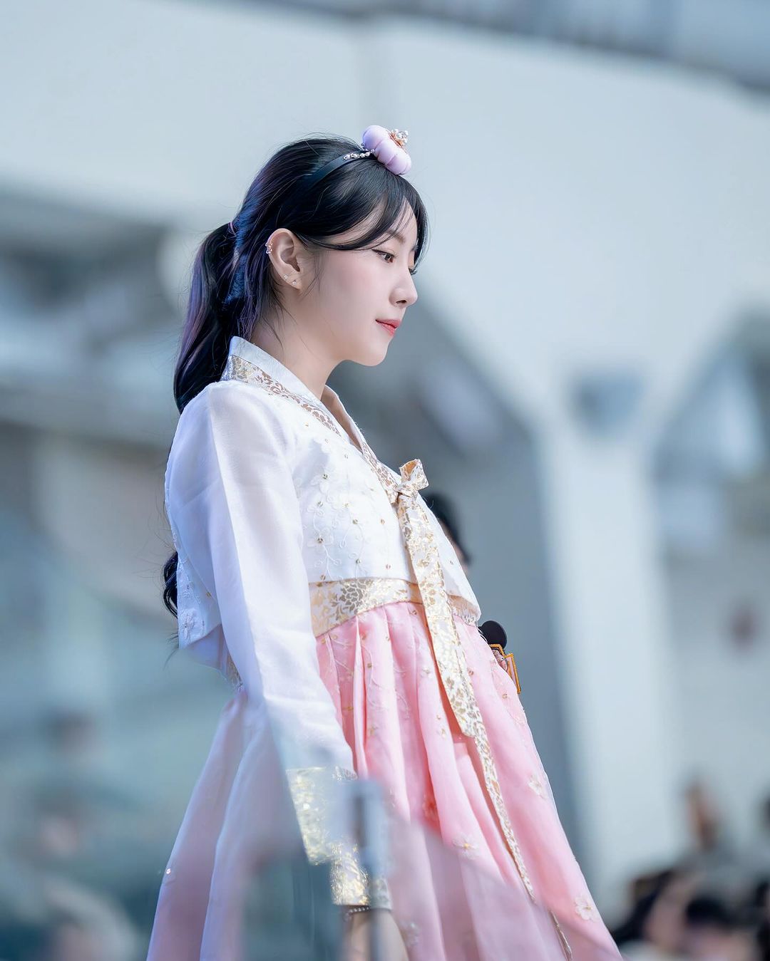 正宗韓服應援！安芝儇、邊荷律、李丹妃3 大啦啦隊女神換穿韓服，小安薄紗露香肩太犯規！