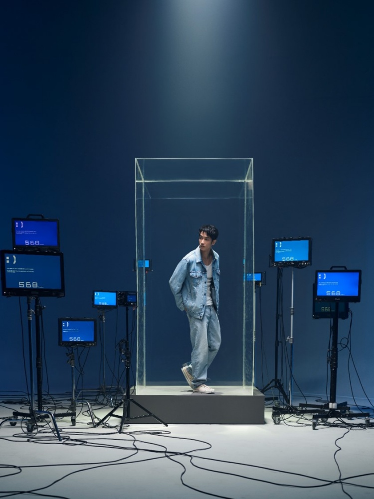 品牌大使男神劉以豪演繹！  Levi’s® 推出鬆弛系丹寧 568 ，繭丹有型的質感穿搭！