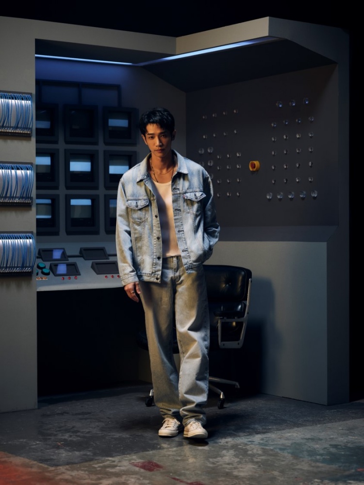 品牌大使男神劉以豪演繹！  Levi’s® 推出鬆弛系丹寧 568 ，繭丹有型的質感穿搭！