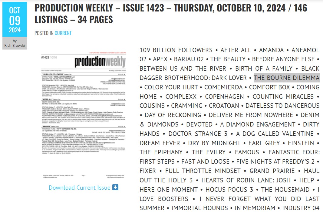 《神鬼認證》續集片名確定，54 歲的麥特·戴蒙再次飾演超級特務！