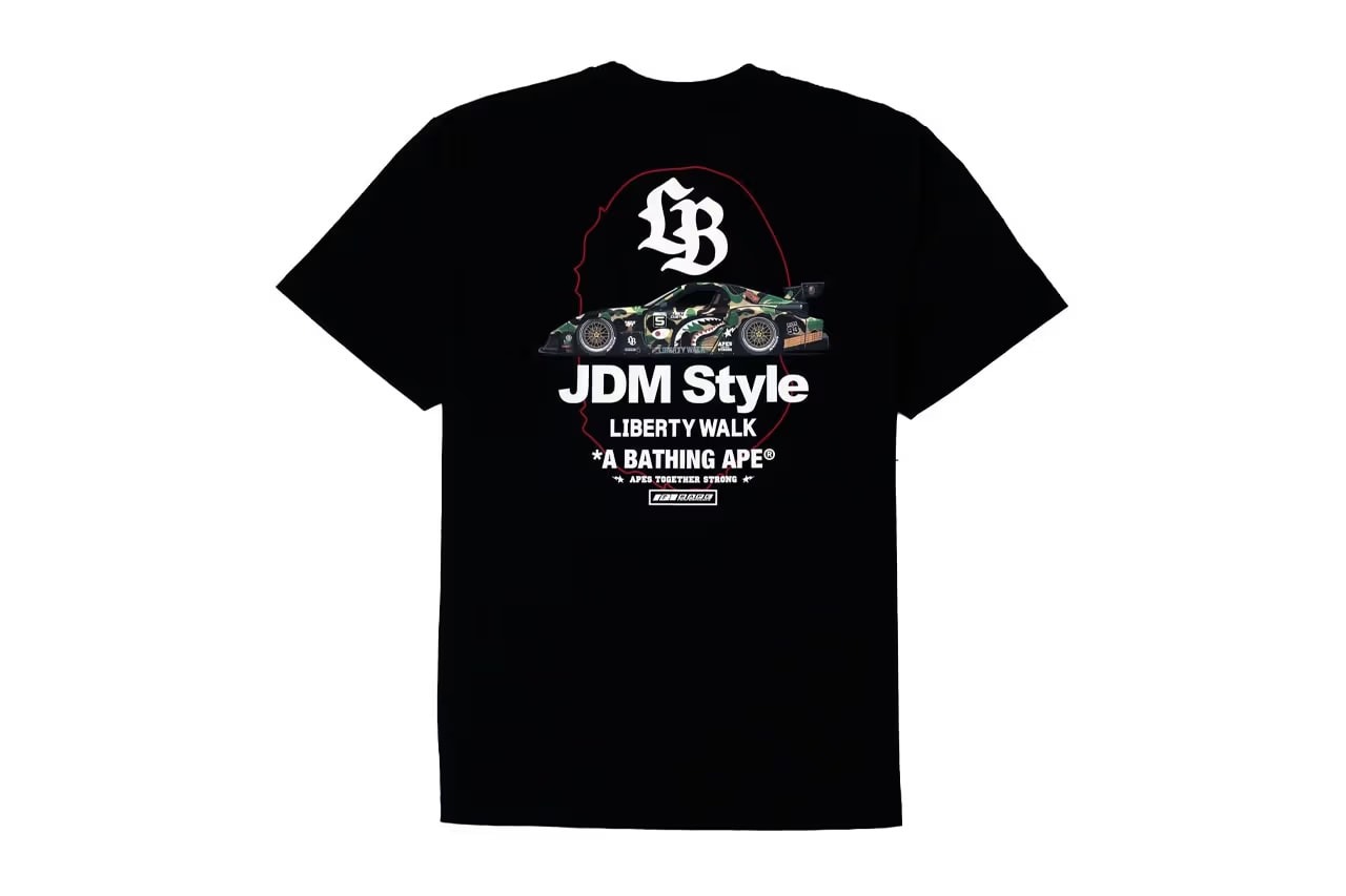 迷彩配豪車！BAPE x Liberty Walk「超跑改裝」聯名系列即將發售