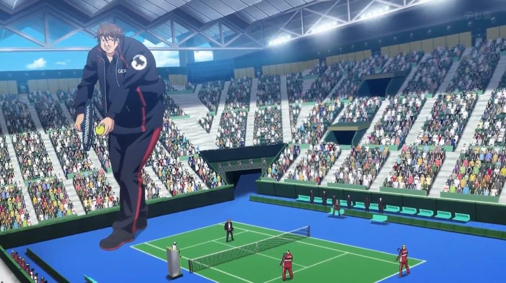 超大型巨人還是「倍化之術」？新網球王子德國選手出場引網熱議，網友：還以為是 P 圖！