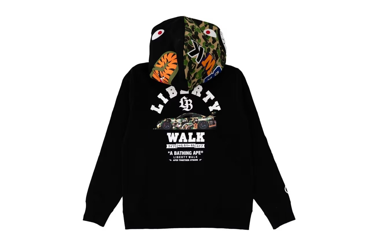 迷彩配豪車！BAPE x Liberty Walk「超跑改裝」聯名系列即將發售