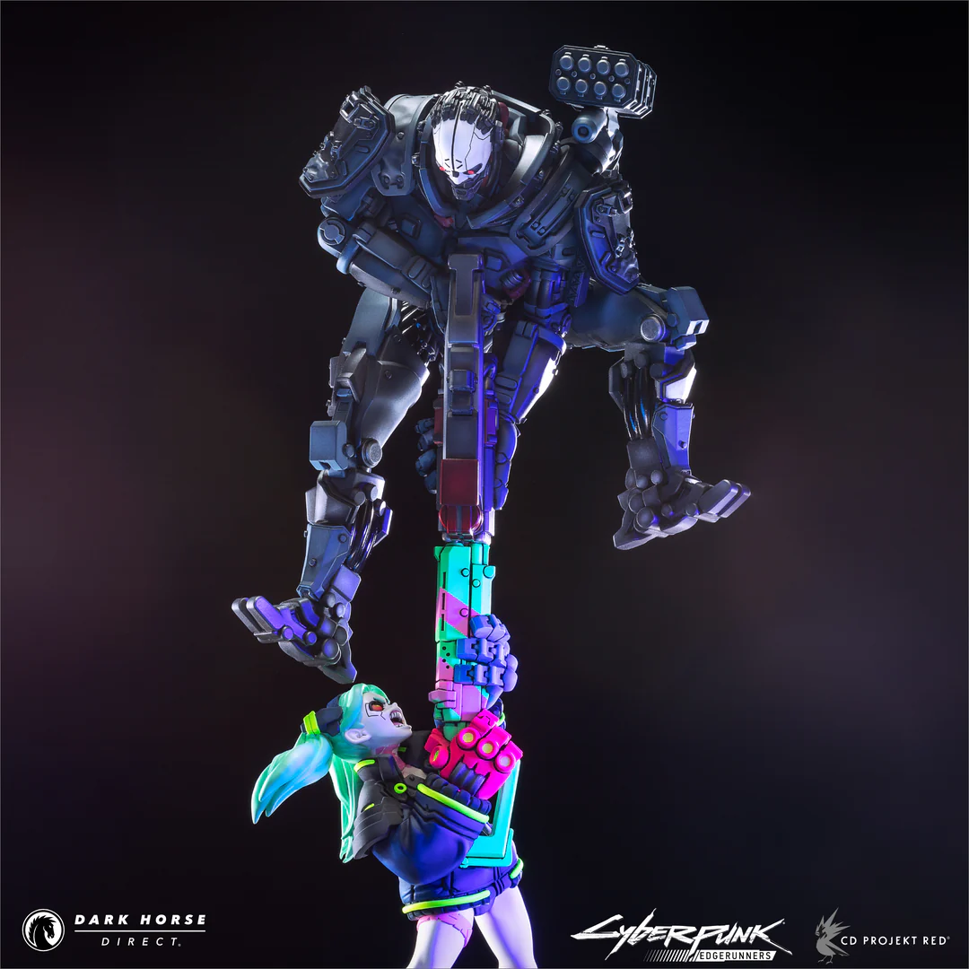 老婆餅裡真的有老婆！蕾貝卡 VS 亞當碎骨雕像模型正式登場！粉絲：感謝 CDPR 讓我再次心碎