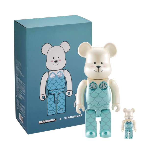 星巴克 BE@RBRICK 又聯名啦！庫柏力克熊化身 Bearista 美人魚，開賣時間、搶購方式搶先看