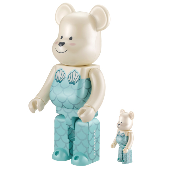 星巴克 BE@RBRICK 又聯名啦！庫柏力克熊化身 Bearista 美人魚，開賣時間、搶購方式搶先看