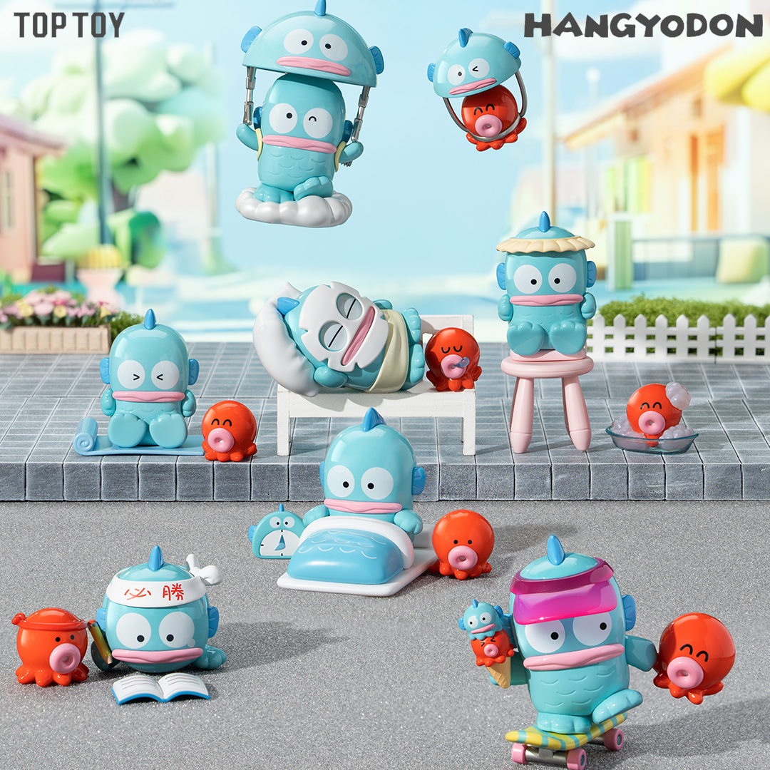 7-11 開賣六款超 Q 人魚漢頓盲盒！超萌晨間訓練、敷面膜睡美容覺造型，竟然還有隱藏款？