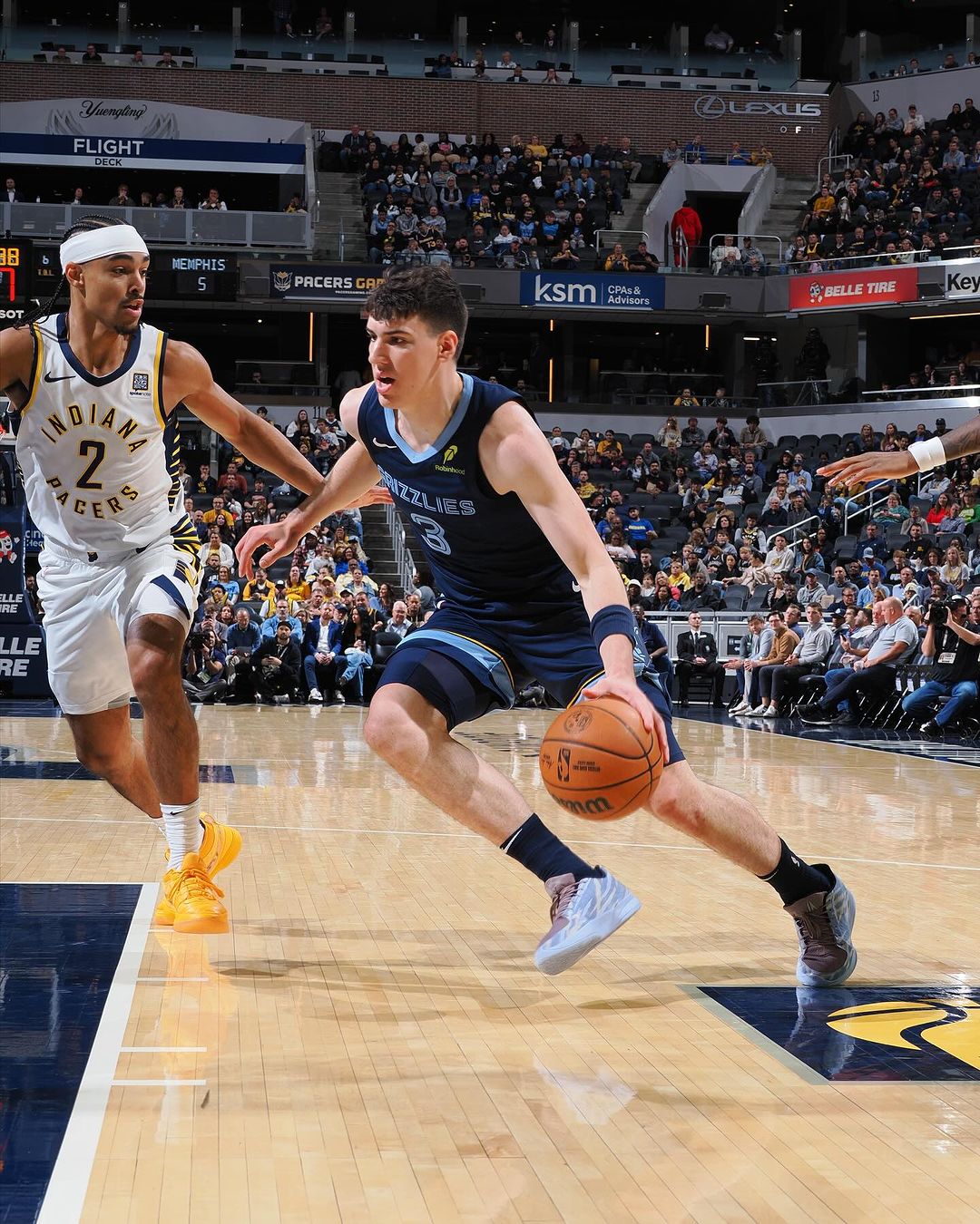 助攻數又是全場最高！河村勇輝高效繳 10+7 助灰熊奪二連勝，攻防都超拼！