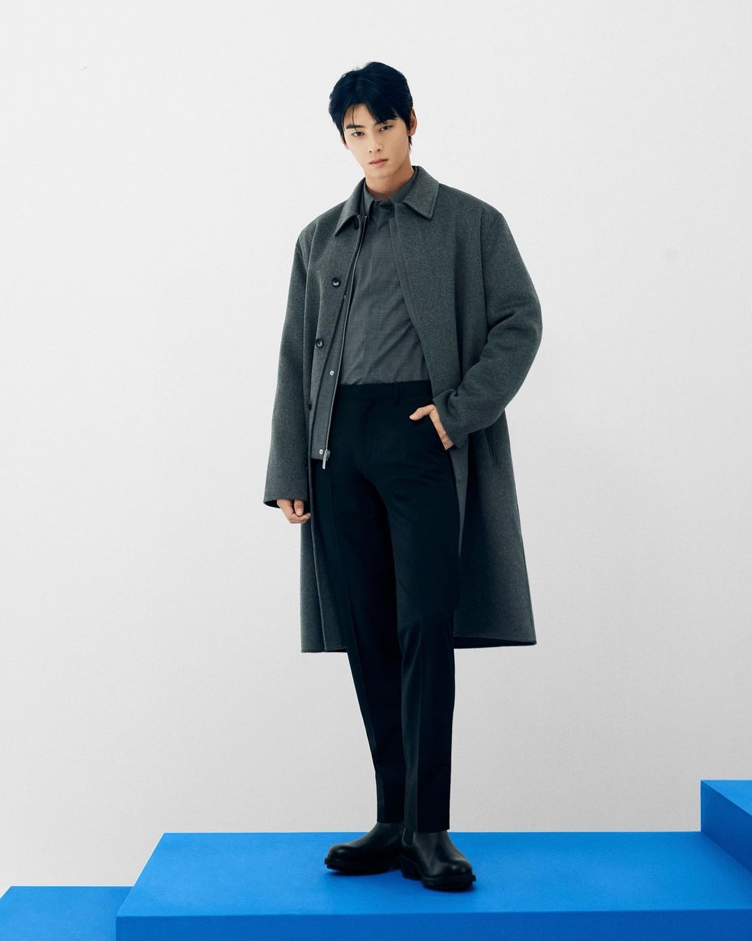 CK 男神加一！「臉蛋天才」車銀優為 Calvin Klein 拍攝秋季廣告大片！