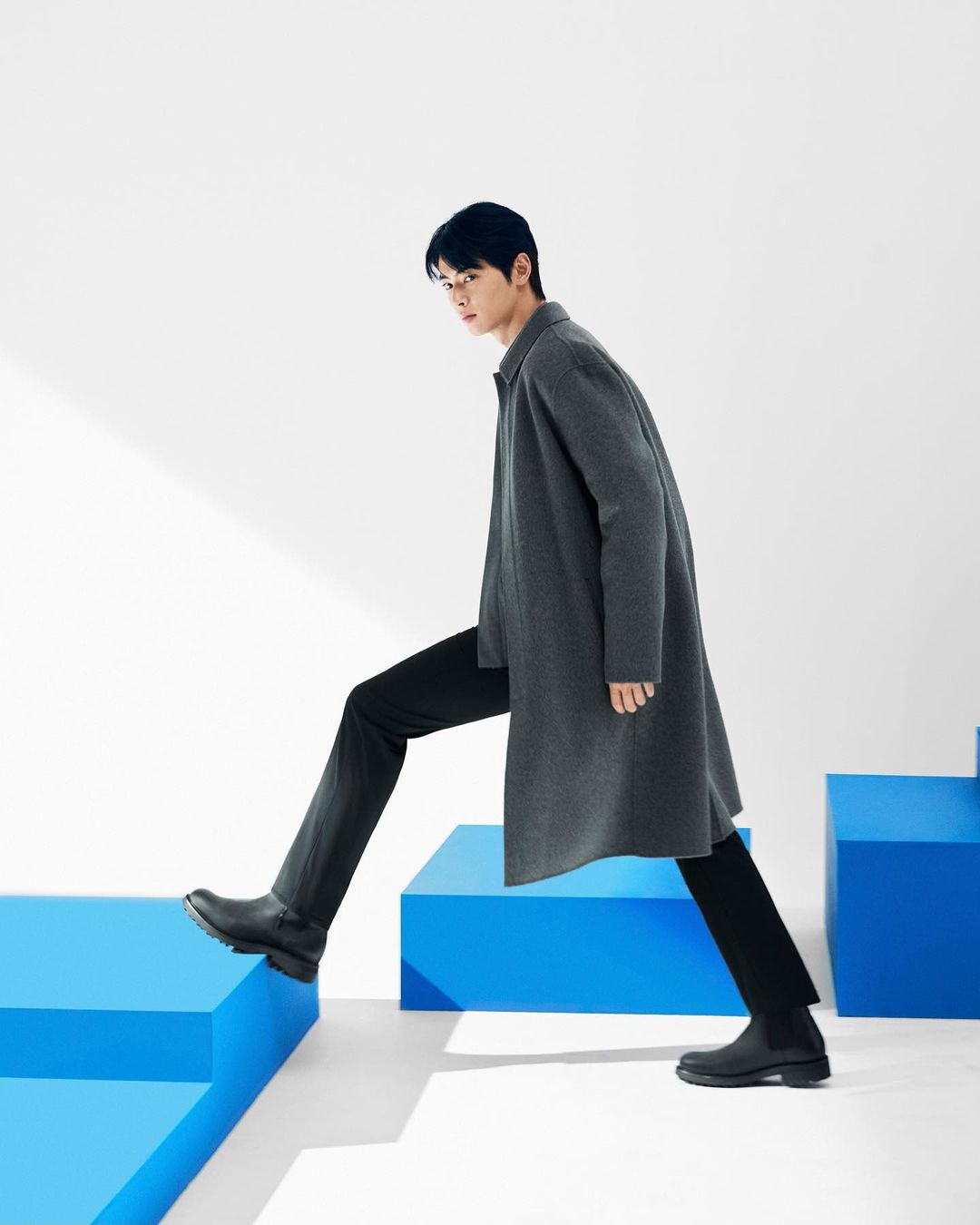 CK 男神加一！「臉蛋天才」車銀優為 Calvin Klein 拍攝秋季廣告大片！