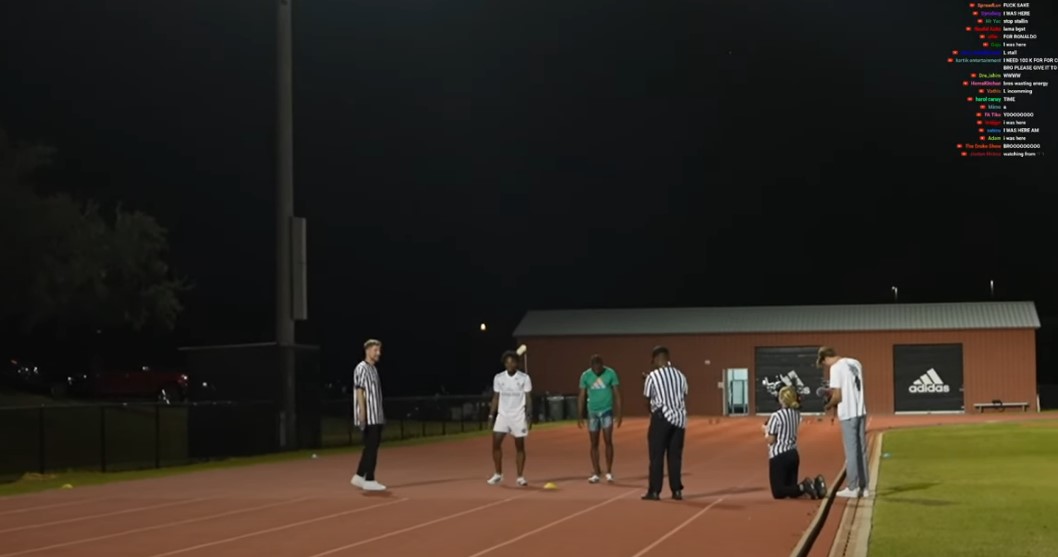 「甲亢哥」IShowSpeed 宣佈備戰 2028 年奧運！計劃參加「100、200 公尺短跑」