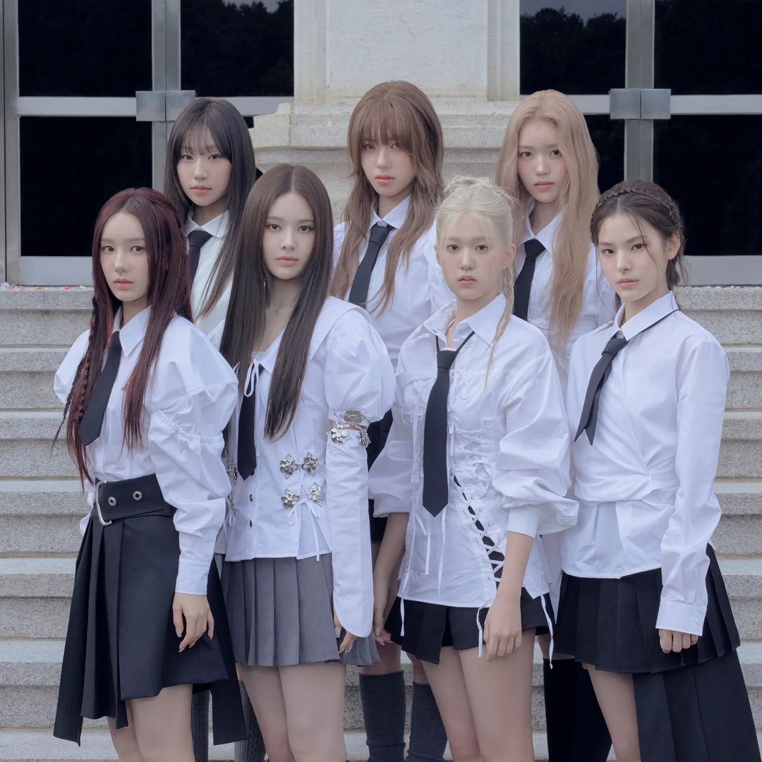 韓國新人女團專輯封面疑似抄襲 NewJeans？網：把她們當免費素材庫？