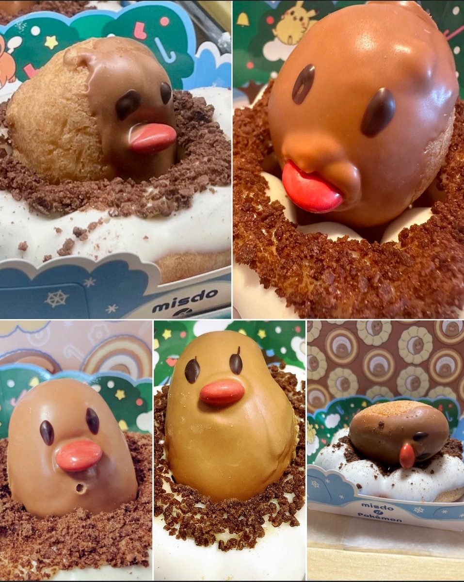你的《寶可夢》看起來很累？Mister Donut 聯名「地鼠波堤」因造型不符引起熱議
