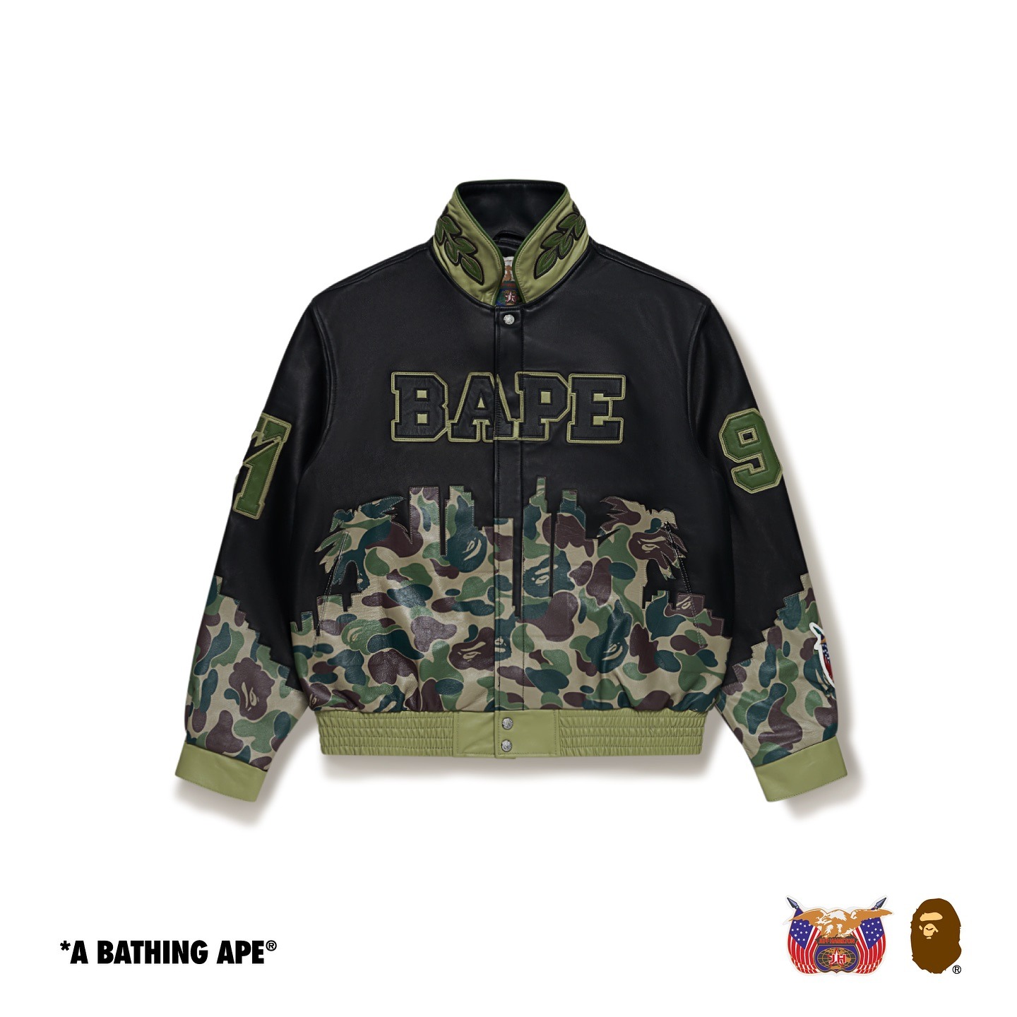 潮流界的精品！BAPE® x 傳奇皮衣設計師 Jeff Hamilton 合作系列公開