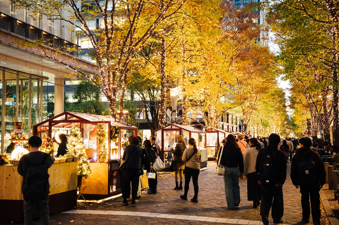 Marunouchi Street Park 2024 Winter東京聖誕市集。