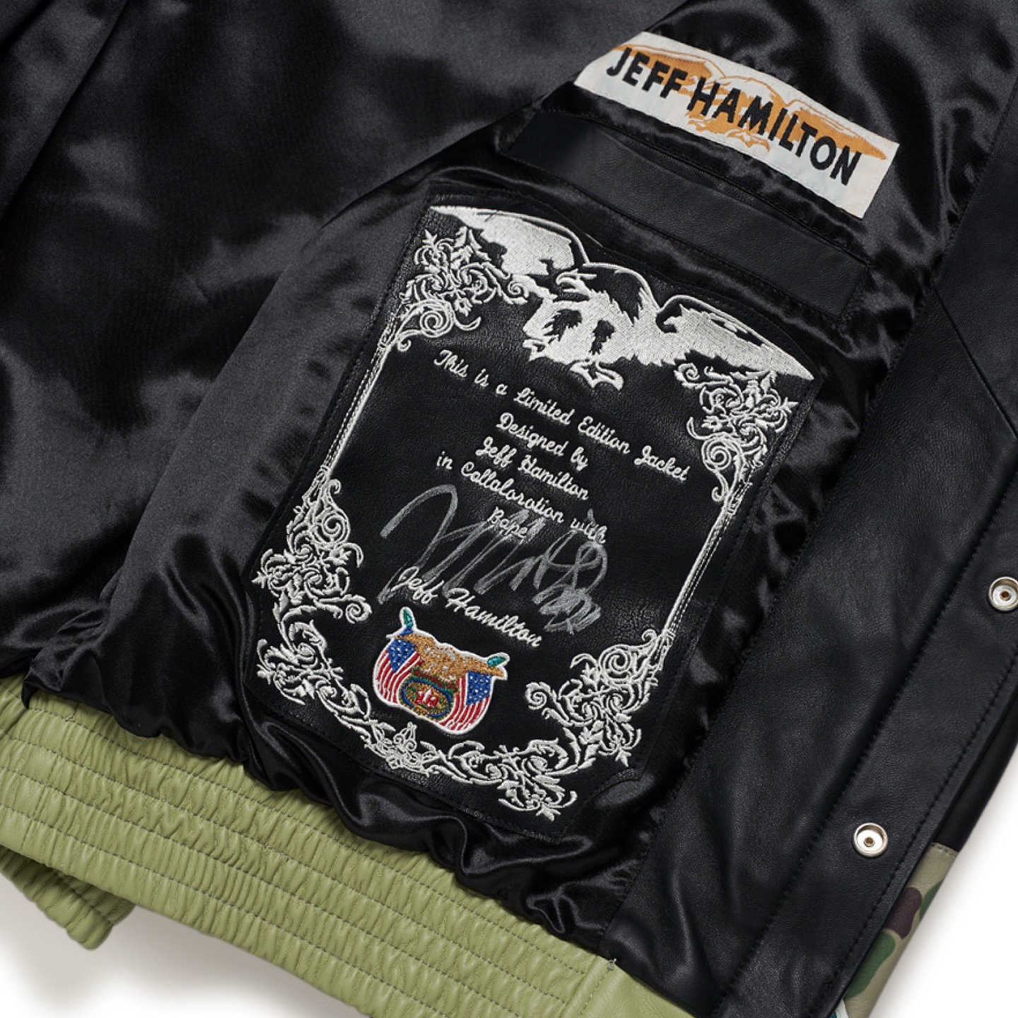 潮流界的精品！BAPE® x 傳奇皮衣設計師 Jeff Hamilton 合作系列公開