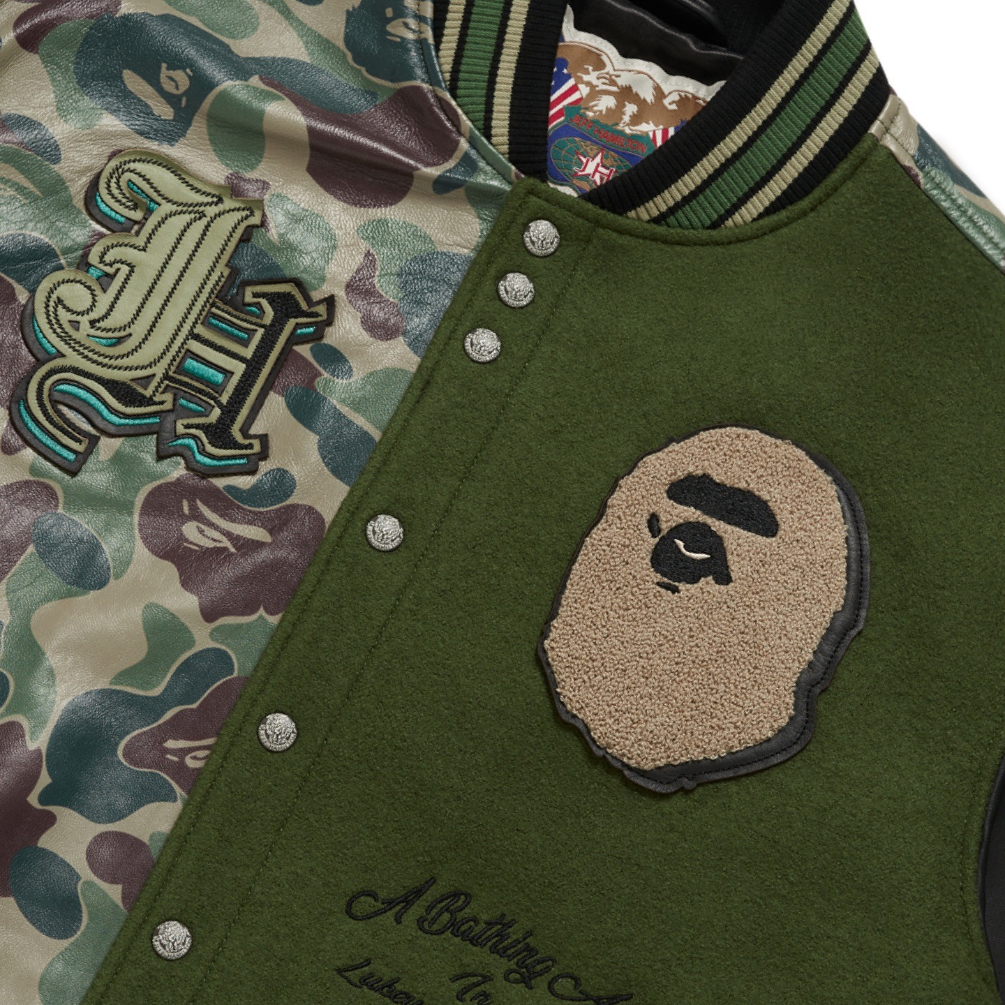 潮流界的精品！BAPE® x 傳奇皮衣設計師 Jeff Hamilton 合作系列公開