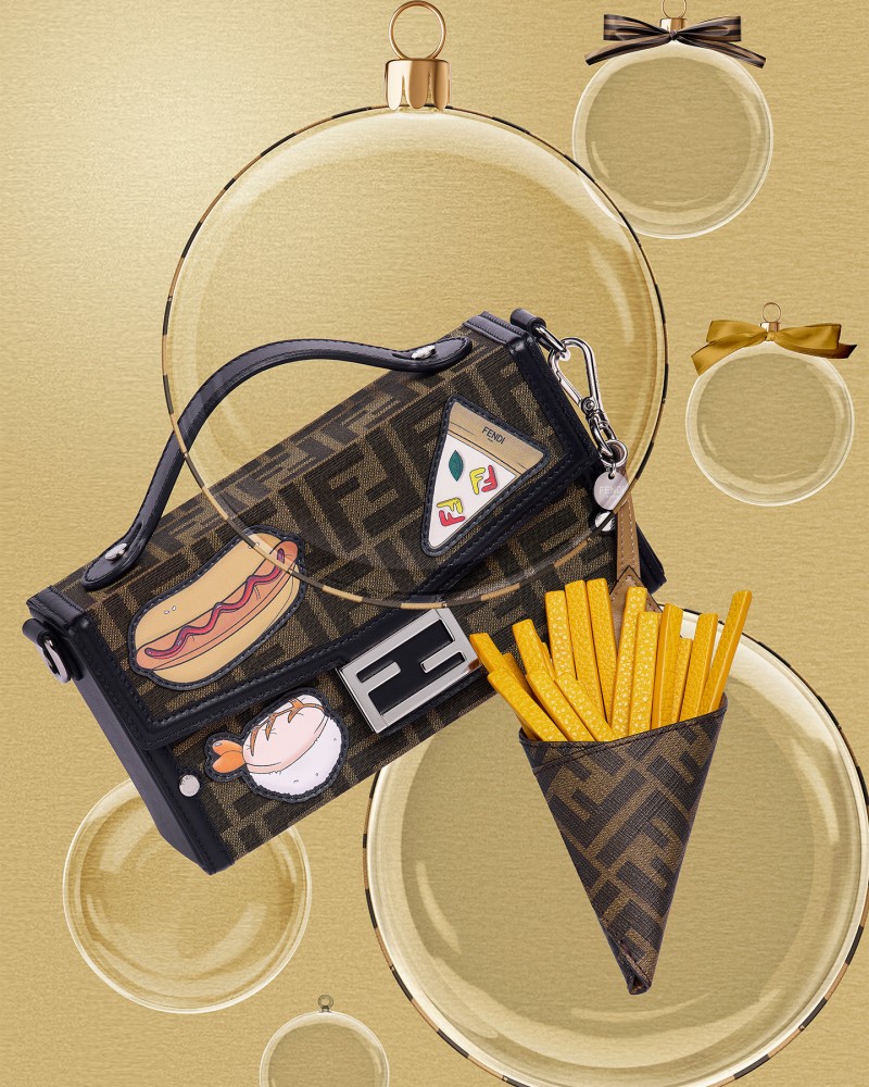 看著都餓了！FENDI Fendilicious 系列：把你愛的薯條、熱狗變成吊飾！