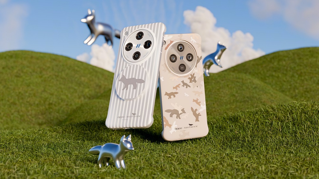 小狐狸現蹤！OPPO Find X8 X Maison Kitsuné 聯名禮盒限量必收！年末聚會合照、打卡就靠它