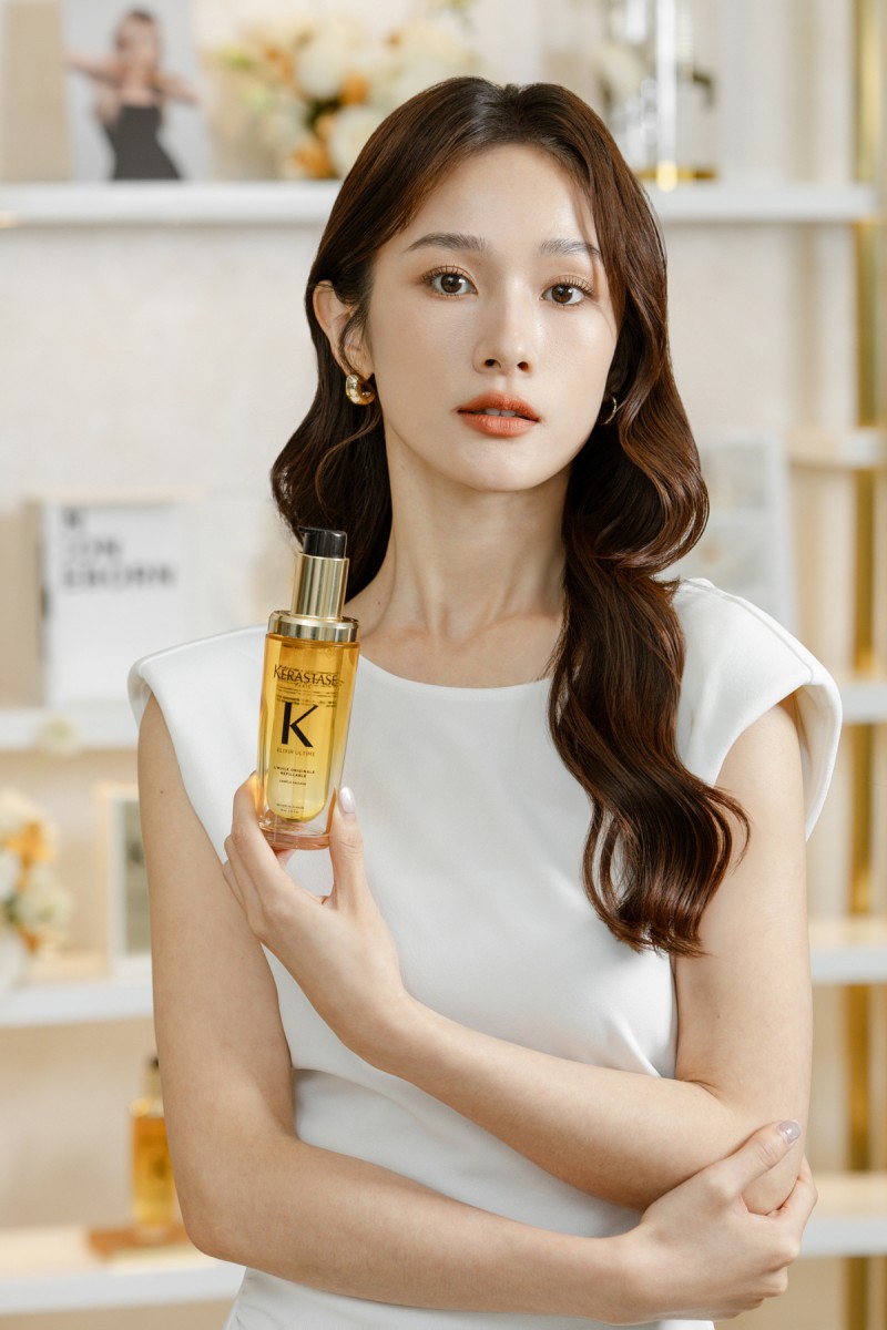 20 秒就賣出一支！KÉRASTASE 全新升級奢光小金油「金緻柔馭山茶花鎏光露」全方位保護秀髮！