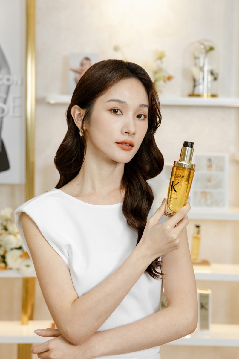 20 秒就賣出一支！KÉRASTASE 全新升級奢光小金油「金緻柔馭山茶花鎏光露」全方位保護秀髮！