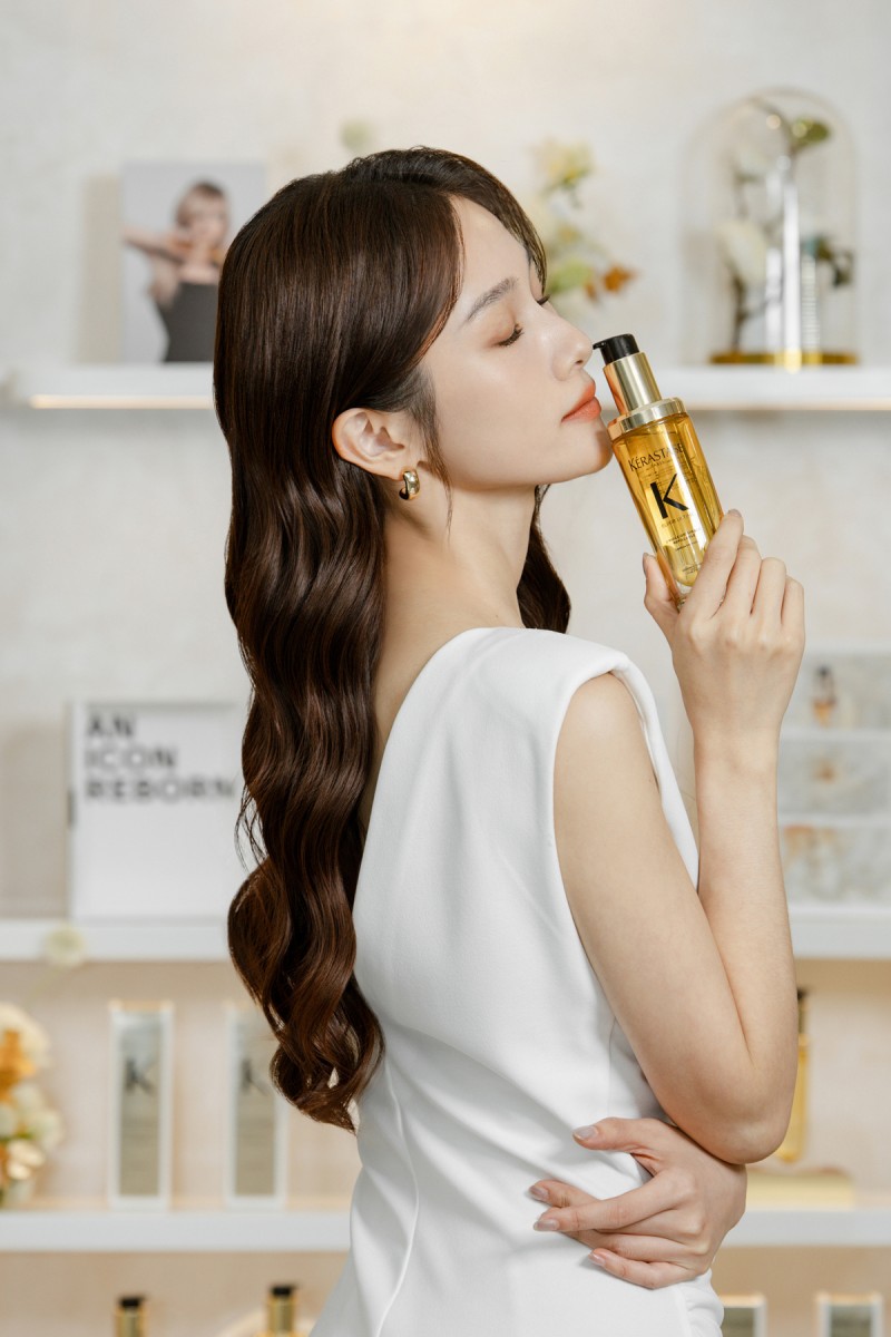 20 秒就賣出一支！KÉRASTASE 全新升級奢光小金油「金緻柔馭山茶花鎏光露」全方位保護秀髮！