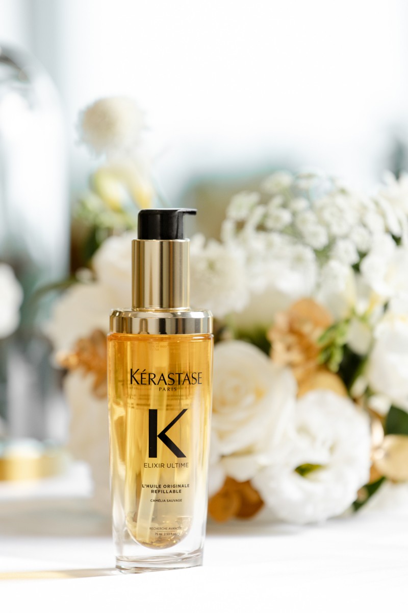 20 秒就賣出一支！KÉRASTASE 全新升級奢光小金油「金緻柔馭山茶花鎏光露」全方位保護秀髮！