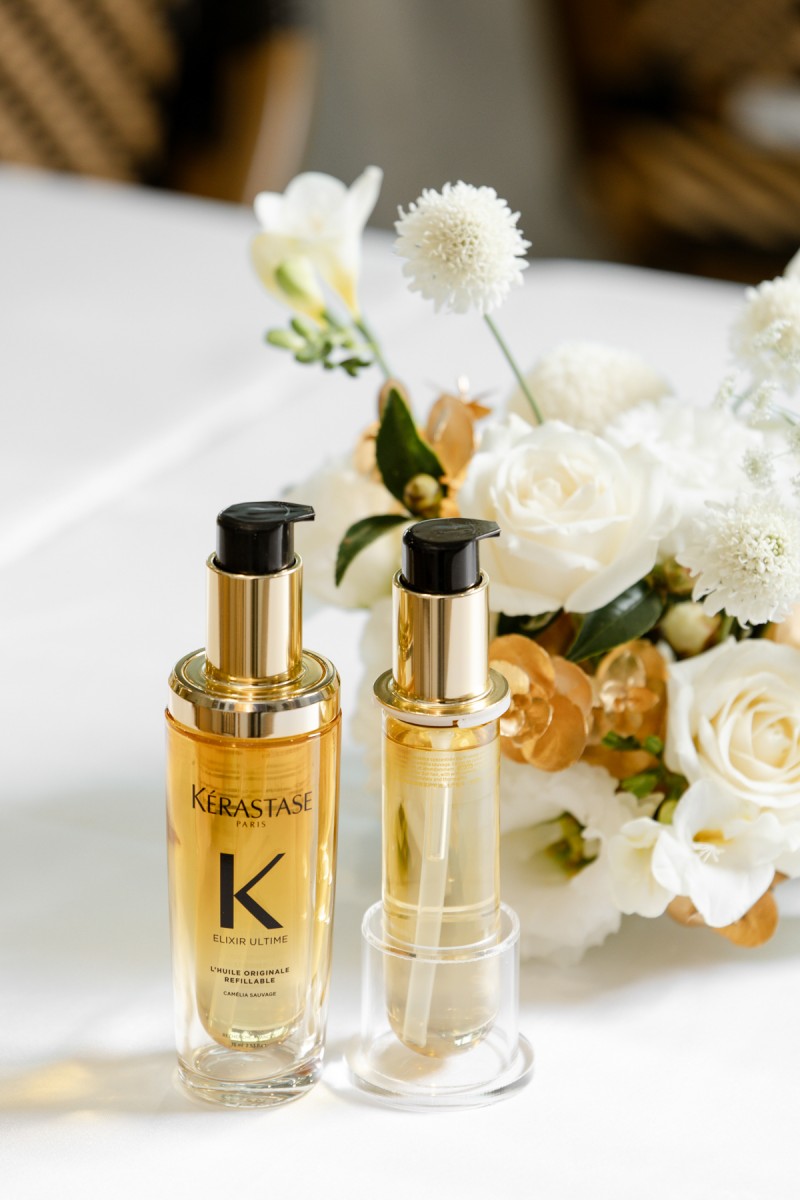 20 秒就賣出一支！KÉRASTASE 全新升級奢光小金油「金緻柔馭山茶花鎏光露」全方位保護秀髮！