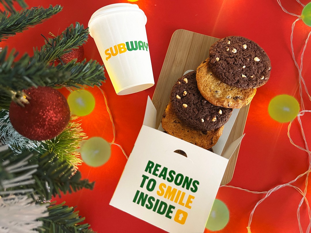 節慶派對必備！SUBWAY 軟餅乾限定盒＋牛雞雙拼潛艇堡，雙重美味一次滿足！