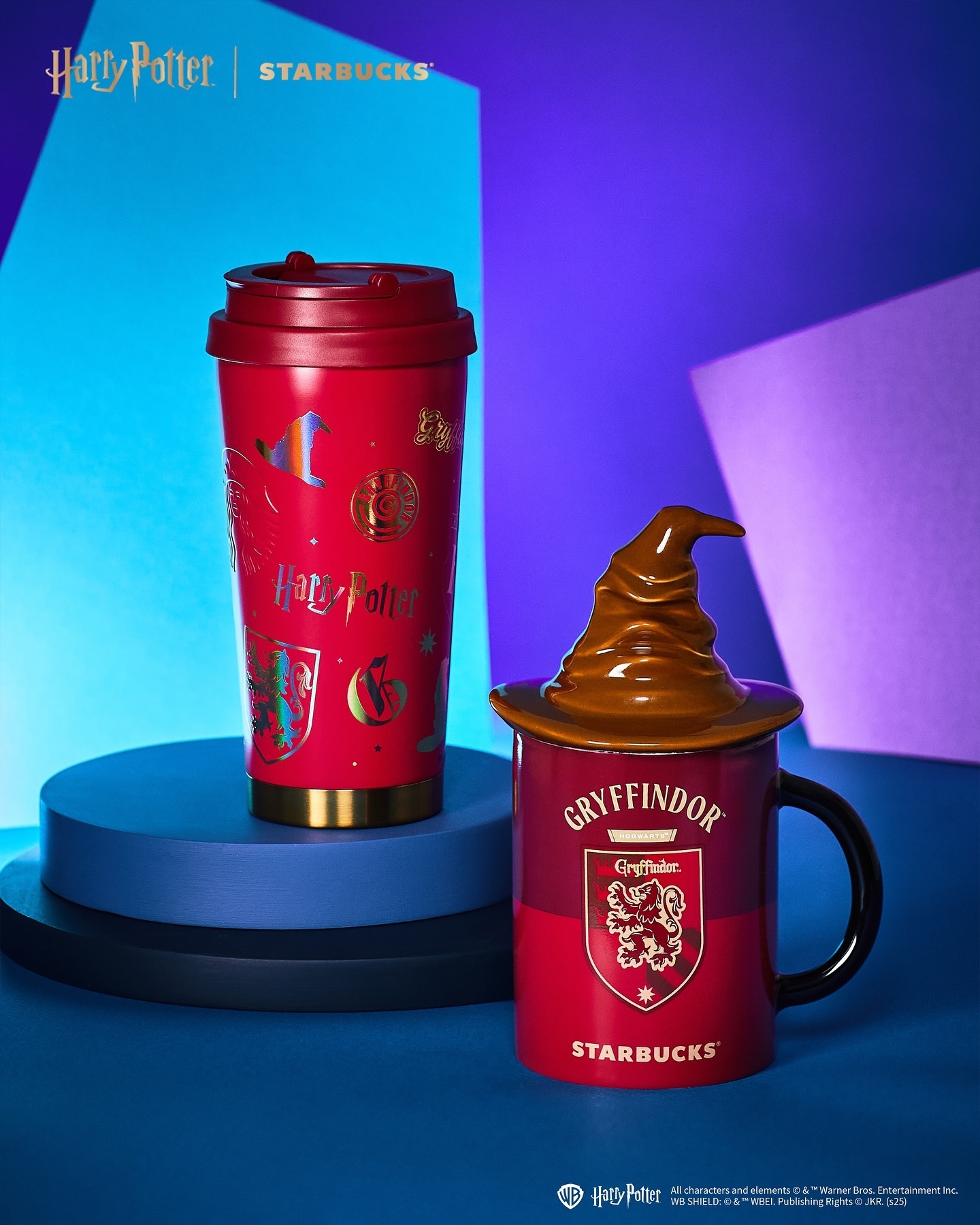 巫師們注意了！韓國星巴克攜手《哈利波特》，快用分類帽馬克杯檢測自己的學院！