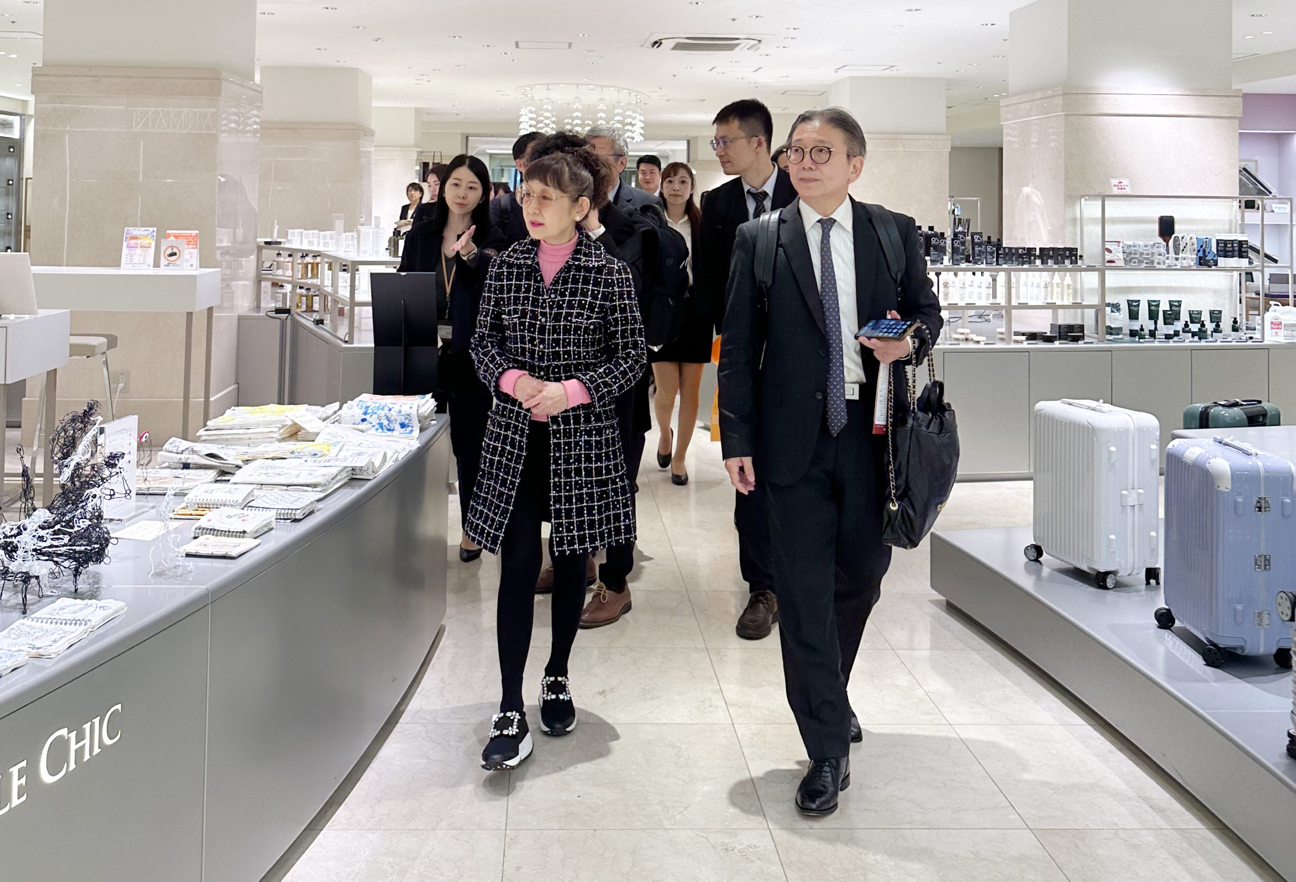 徐雪芳率團赴日 開啟臺日百貨協會首度交流