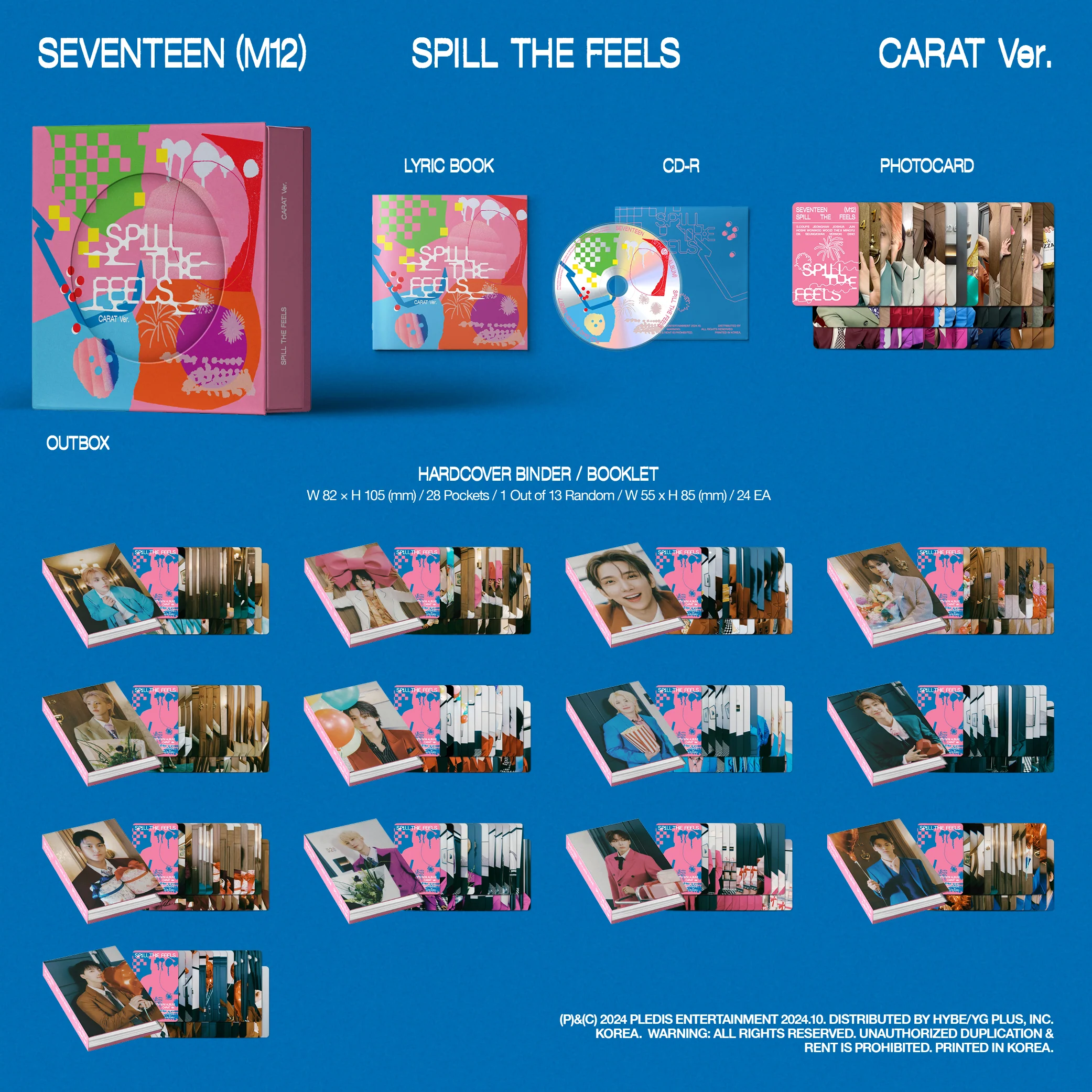 克拉們快衝！CASETiFY聯名大勢男團SEVENTEEN，以專輯《SPILL THE FEELS》為題推出系列周邊！