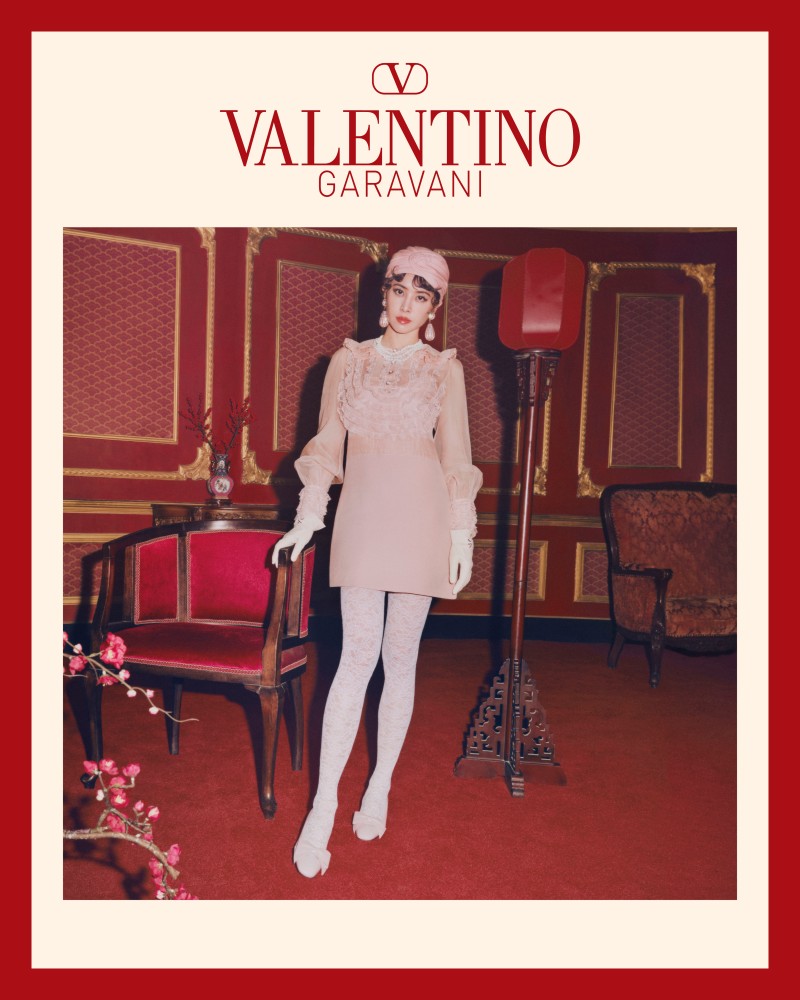 這是什麼夢幻組合！蔡依林、孫儷合體拍攝 Valentino 新春廣告！