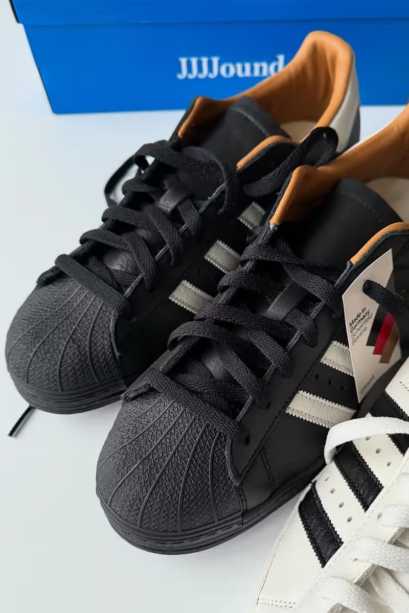 質感可真頂！JJJJound 親自揭露 adidas Superstar 最新聯名鞋貌