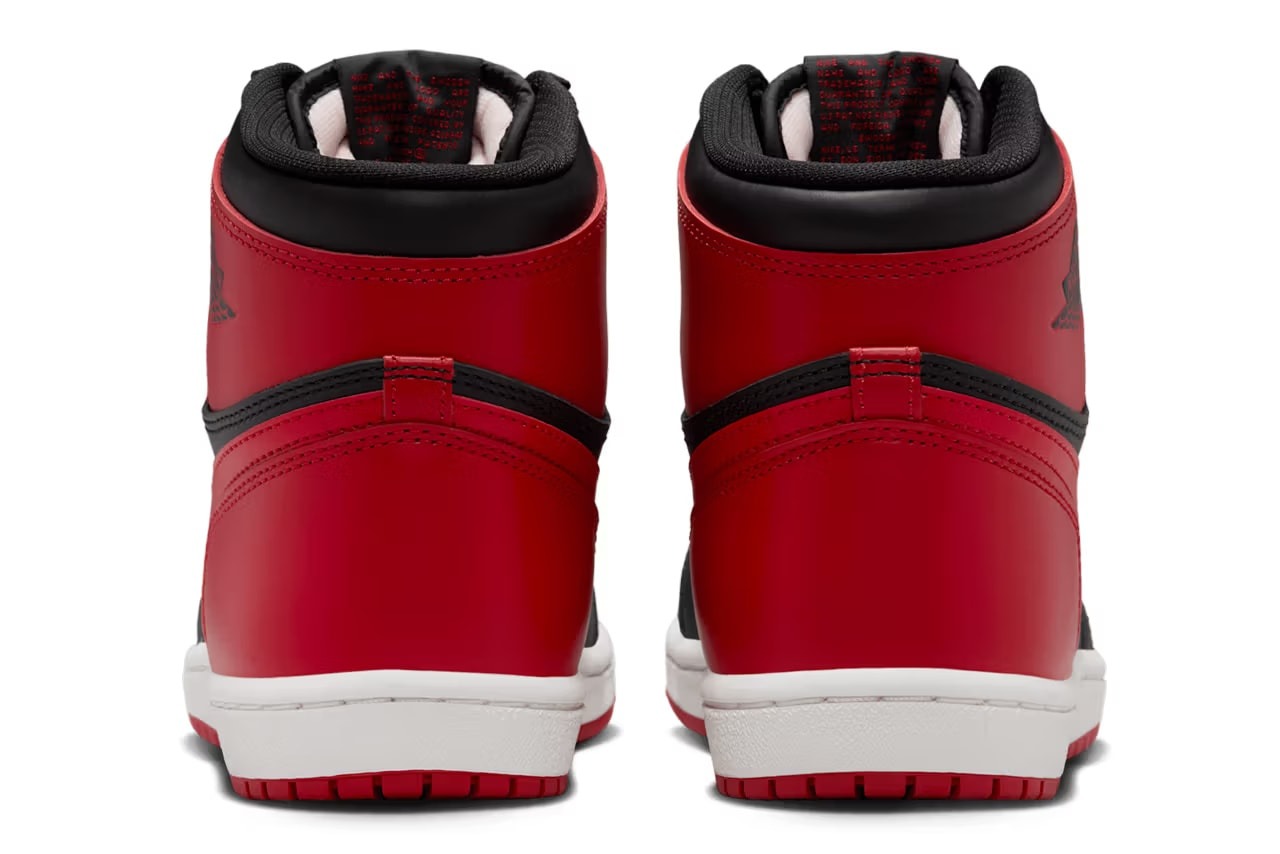 OG 鞋迷一定懂！還原元年設計的 Air Jordan 1 Hi '85「Bred」即將發售