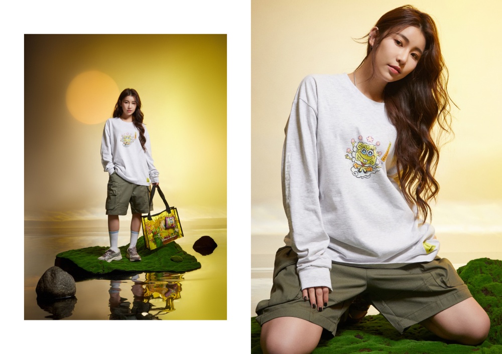 元祖台牌 UNDER PEACE 操刀！《海綿寶寶25 週年期間限定店》限定服飾登場！