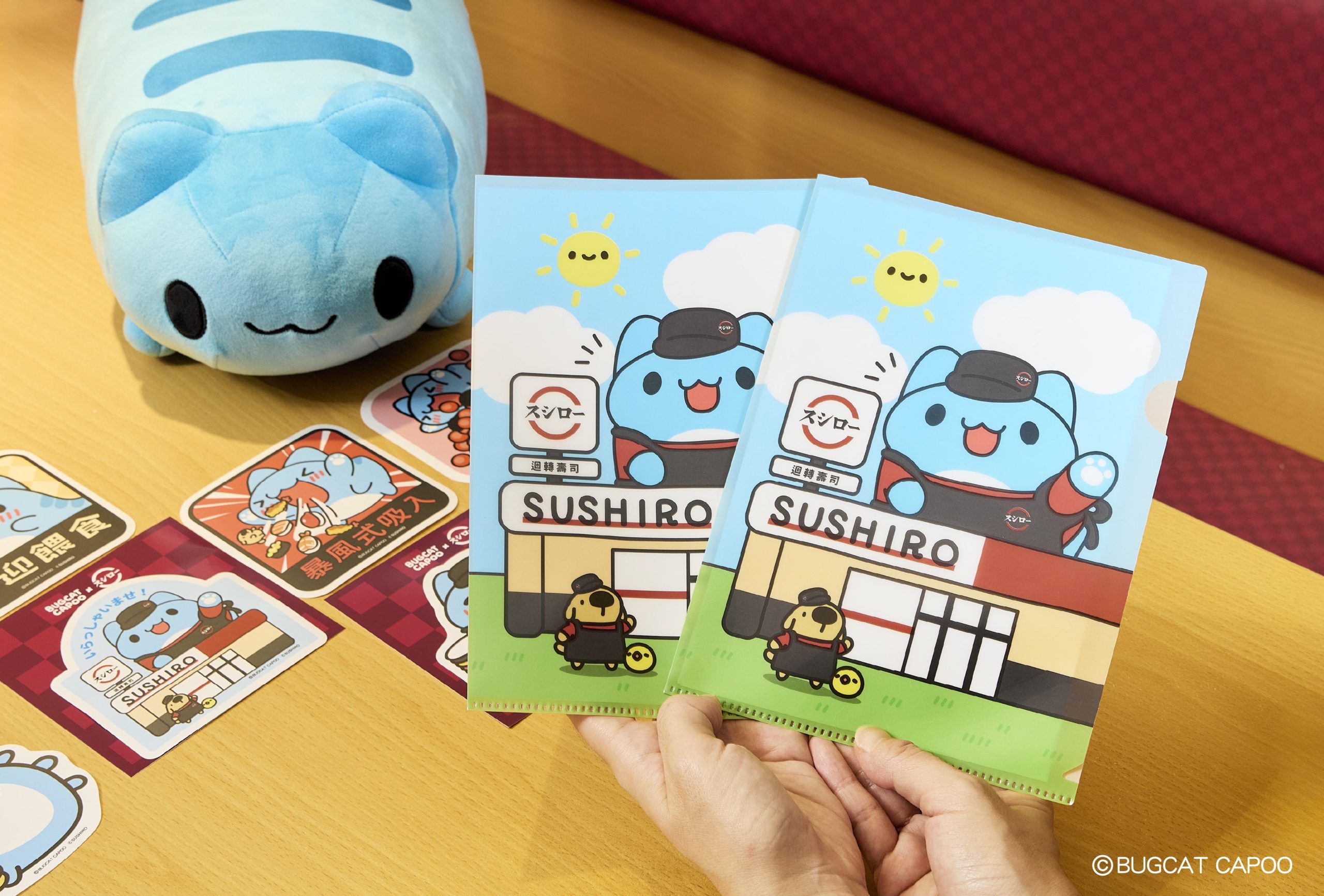 咖波粉要衝！壽司郎攜手人氣 IP 貓貓蟲咖波，聯名餐點、限定快閃主題店不可錯過！