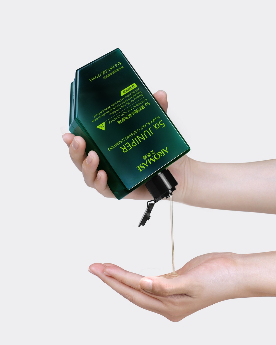 淨屑王者！AROMASE艾瑪絲植萃無藥速屑洗髮精！國際臨床實證７天有效