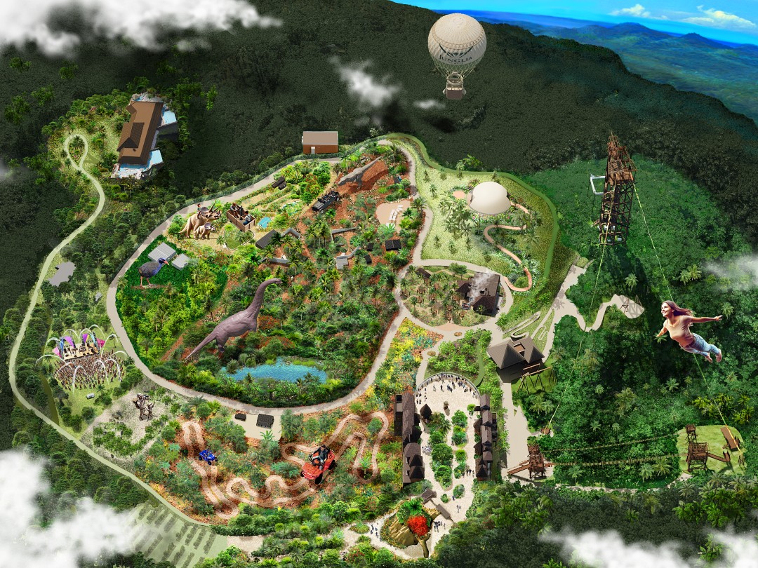 COOL潮遊｜日本侏羅紀世界？沖繩叢林樂園「JUNGLIA OKINAWA」亮點搶先看！暴龍追逐戰、高速飛索俯衝、巨型熱氣球必玩