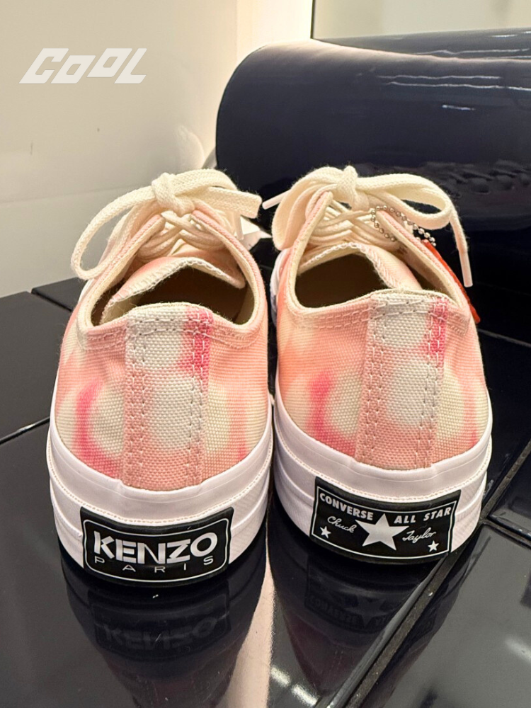 COOL 開箱｜實鞋近賞 KENZO X Converse 聯名系列！滿滿細節、萬元內就能入手的潮流精品！
