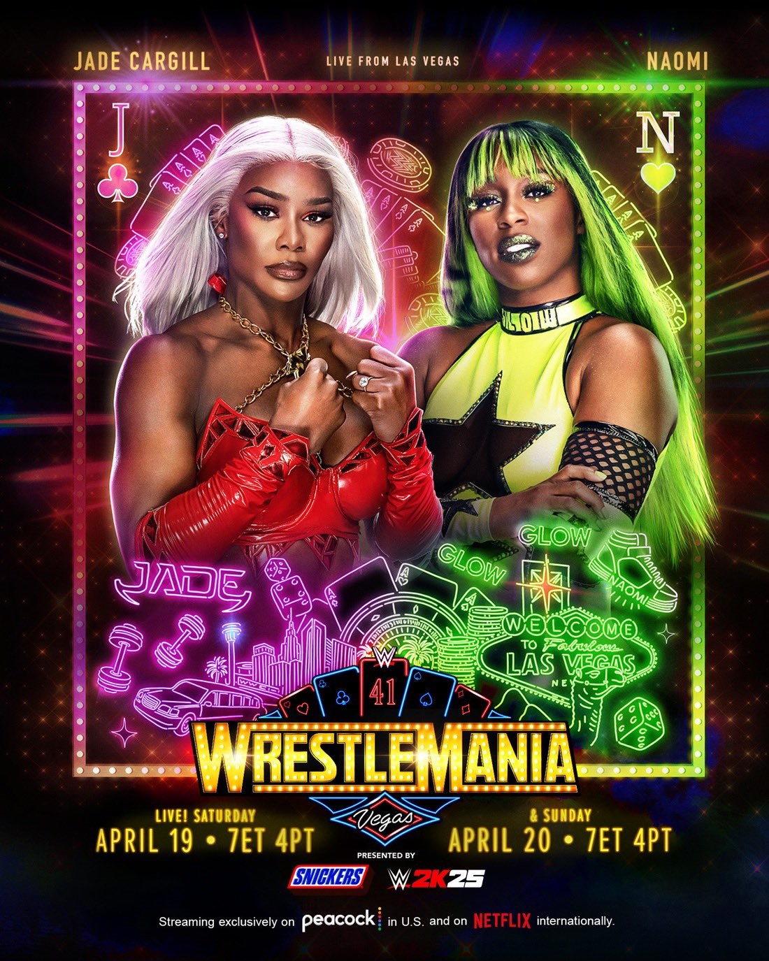 WWE WrestleMania 41 將在本周日、下週一正式開打，John Cena 生涯最後一場 WM，能否再次奪下冠軍？！