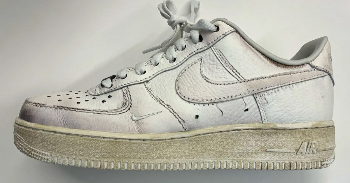 買一雙別人穿過的舊白 Force？Nike 推出髒版 AF1 Low，獨特設計竟「越穿越新」？
