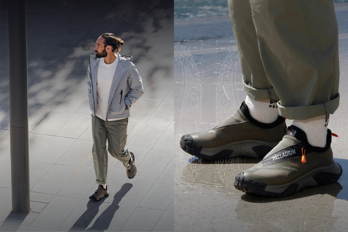 春夏天氣陰晴不定怎麼穿？婁峻碩都穿它！PALLADIUM 全新 OFF/BOUND 防水健走鞋：讓你潮得住也撐得住