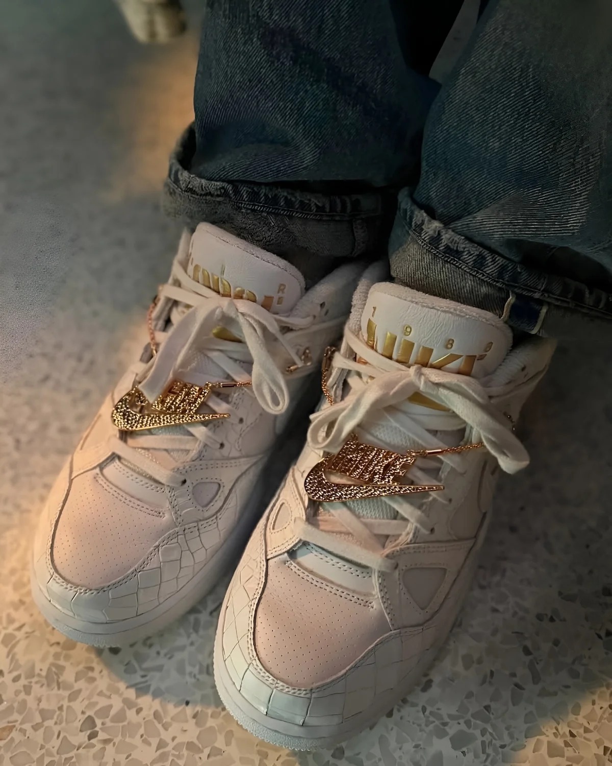 要價不斐？NIGO x Nike Air Force 3 全新配色「White Croc」材質超奢華！