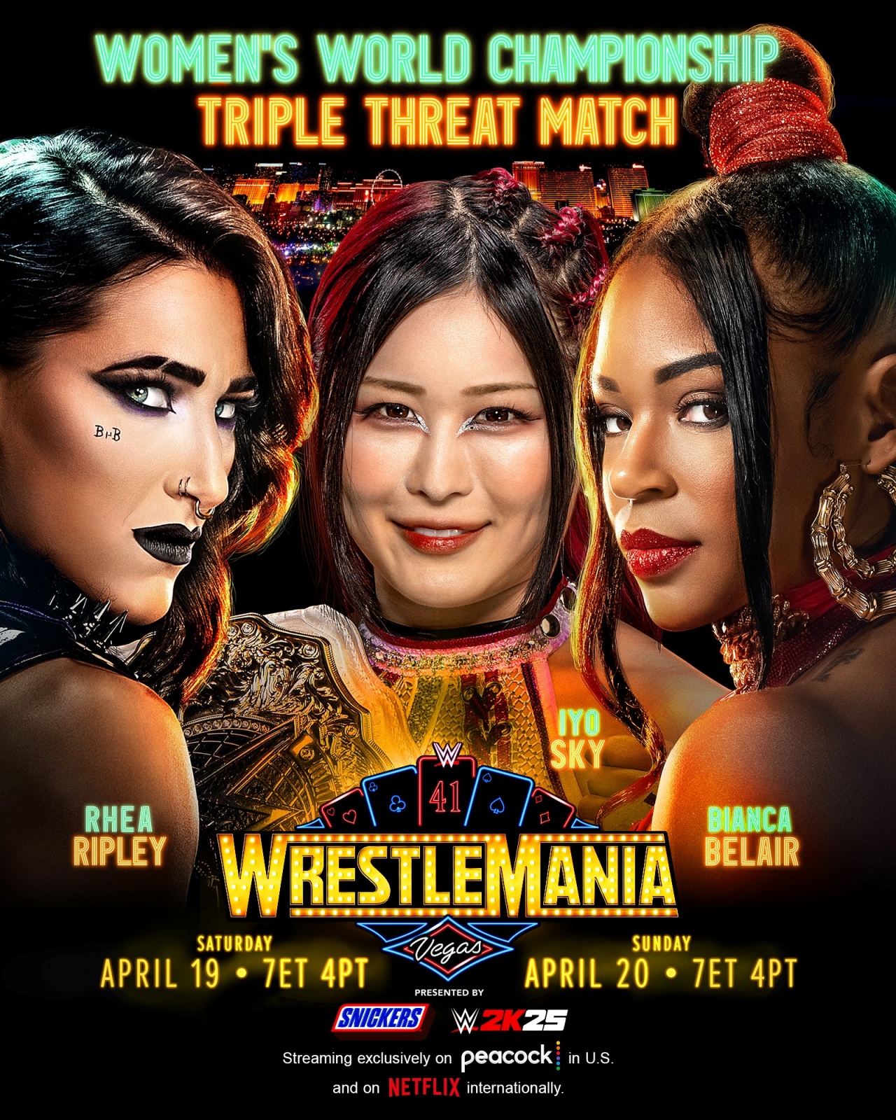 WWE WrestleMania 41 將在本周日、下週一正式開打，John Cena 生涯最後一場 WM，能否再次奪下冠軍？！